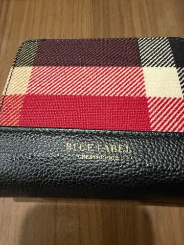 블루 라벨 접이식 지갑