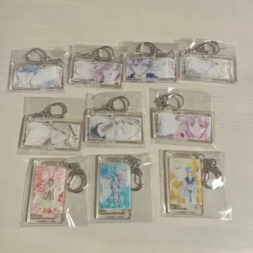 환상게임 와타세 유우 원화전 아크릴 키링 전 10종 컴플리트 세트