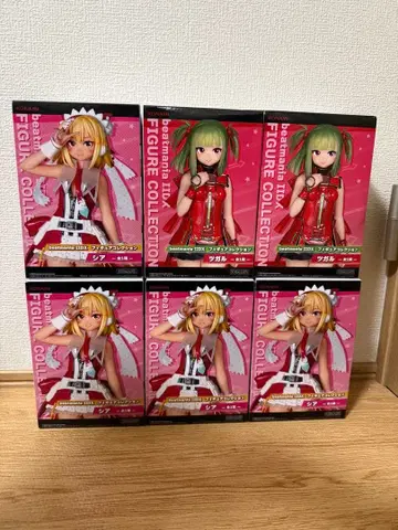 beatmania IIDX 시아&츠가루 피규어 6개 세트