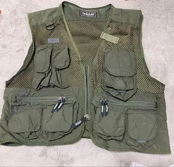 90s adidas 데상트 빈티지 낚시용 조끼