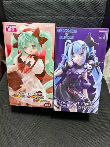 유키 미쿠 & 티롤리안 미쿠 피규어 2개 세트 미사용