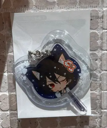 앙상블 스타즈!! 난자 미니 부채 키링 사쿠마 레이 앙스타