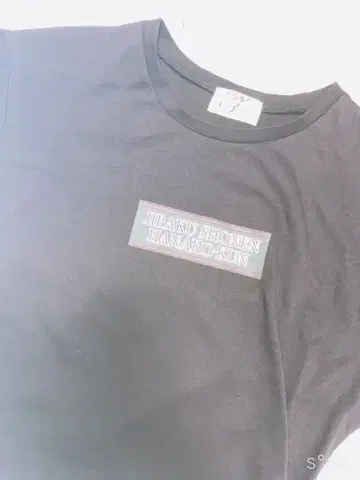 지박소년 하나코 군 T셔츠 블랙 availM 사이즈
