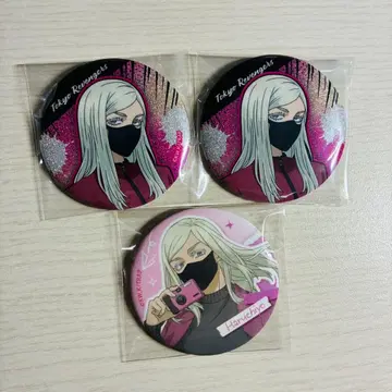 도쿄 리벤저스 동리베 산즈 하루치요 도발 카메라 산포 캔뱃지 3개 세트