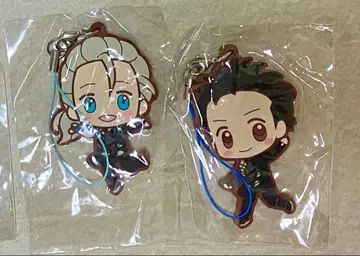 유리!!! on ICE 쵸코카와 러버 스트랩 와카 빅토르 유리