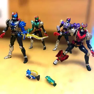 피규어 가면라이더 키바 장착 변신 초합금 4체 세트 판매