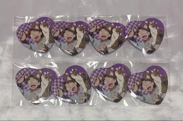 닌타마 란타로 난자타운 하트 캔뱃지 타케야 하치자에몬