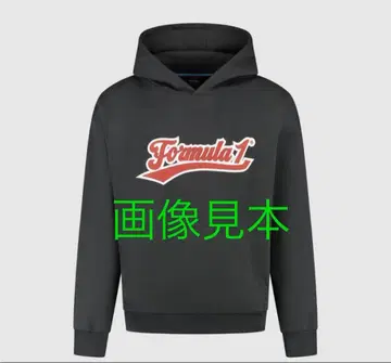 Formula 1 후드 부착 후드티 다크 그레이 L