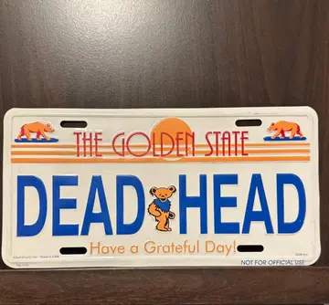 그레이트풀 데드 플레이트 Grateful Dead 메탈제
