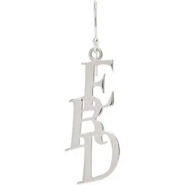 erd 925 실버 더블 이어링