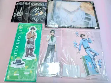 진격의 거인 리바이 굿즈 묶음 판매 아크릴 보드 아크릴 스탠드