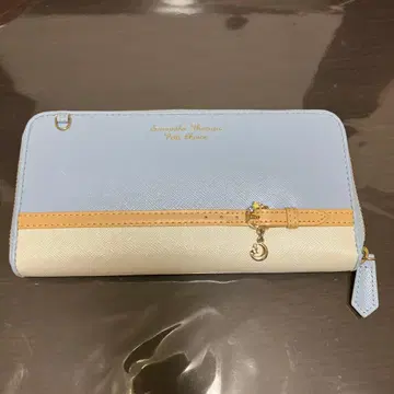 사만다 타바사 장지갑 스카이블루 라이트 블루