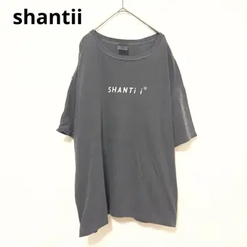 SHANTII 로고T셔츠 블랙 XL 샹티 무라카미 준 BLACK