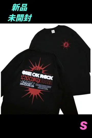ONE OK ROCK 2023 LUXURY DISEASE 롱티 S 사이즈