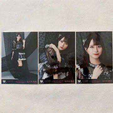 이코라브 사사키 마이카 생사진 블랙 의상 컴프