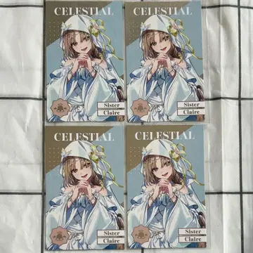 니지산지 8주년 굿즈 메탈 카드 시스터 클레어