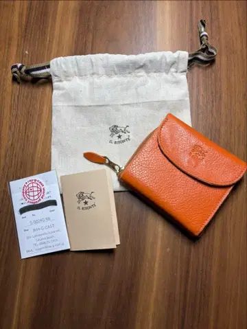 IL BISONTE 일비종떼 가죽 접이식 지갑