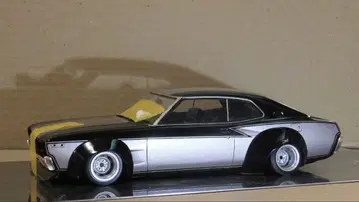 마무리 중 1/24 부타케츠 로렐 SGX 가도 레이서 c130 가공 철진