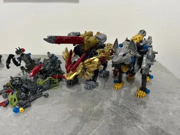 조이드 와일드 개틀링 폭스 라이징 라이거 기타 세트