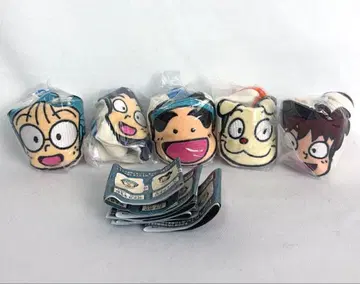 닌타마 란타로 스퀘어 파우치 가챠 5개 세트 도이 한스케