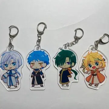 새벽의 연화 키링 4개 세트