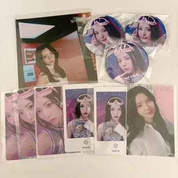 [ 익명 배송 ] NiziU 마야 굿즈 묶음 판매