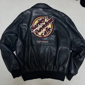 Harley-Davidson 카페 라스베이거스 한정판 라무 가죽 자켓