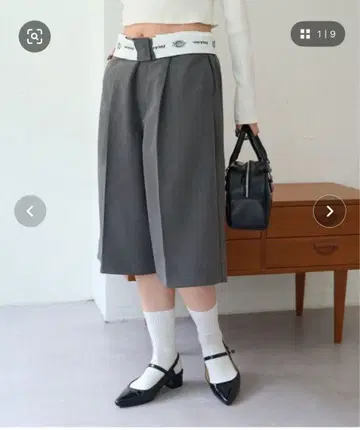 Dickies 별주 버뮤다 와이드 팬츠