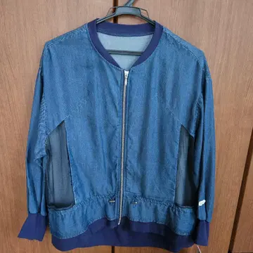 새상품 비비안 탐 데님풍 집업 자켓