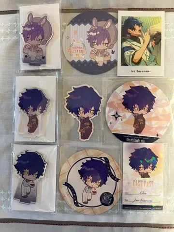 앙스타 애니카페 부활절 아크릴 스탠드 코스터 파샤츠 사자나미 쥰