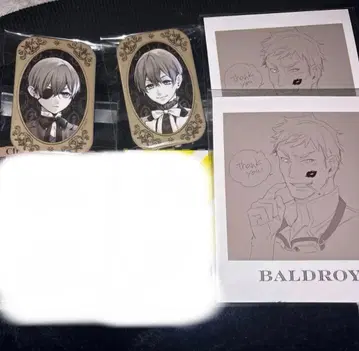 흑집사 Black Label 캔뱃지 Rich Black 시엘