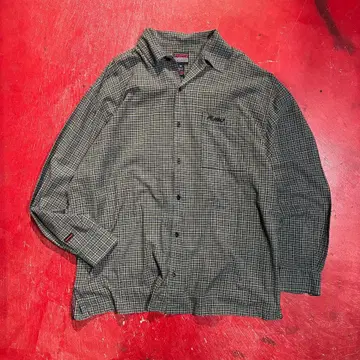 FUBU 오버 사이즈 체크 셔츠 후부 3XL