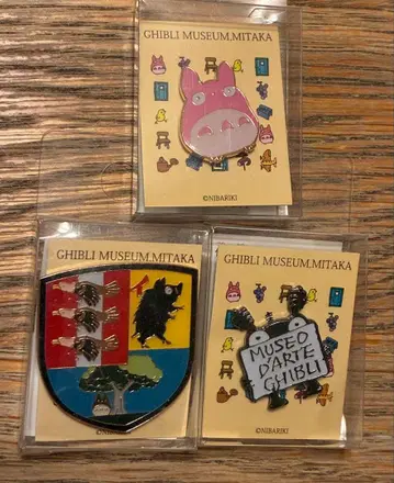 연말 특가 지브리 미술관 무세오 토토로 외 핀 배지 새상품