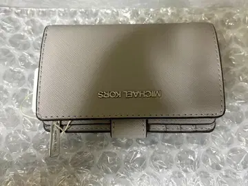 MICHAEL KORS 접이식 지갑 그레이