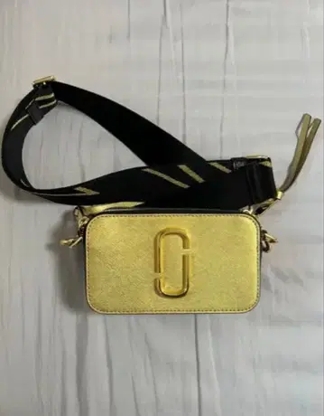 마크 제이콥스 골드 숄더백