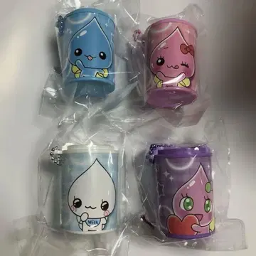 시즈쿠짱 코인 실린더 4종 세트