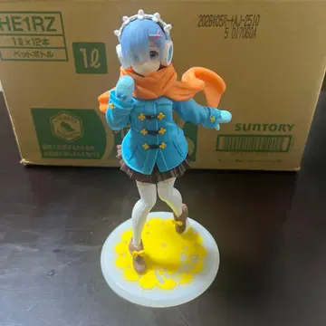 렘 피규어 파란 의상 오렌지 스카프