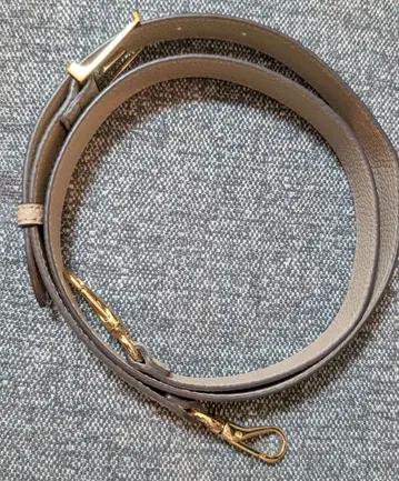 찬스 메탈릭 악센트 버킷백 토프 숄더 끈만