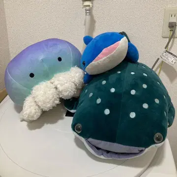 해유관 봉제 인형 3마리