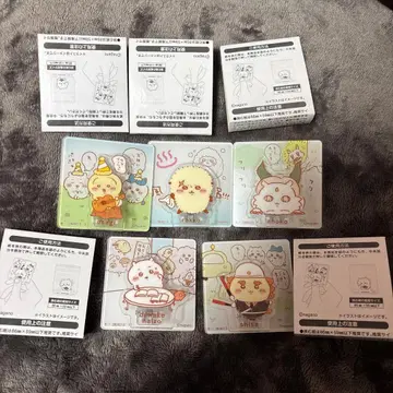 치이카와 아크릴 장면 클립 비스킷 5개 세트