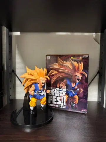 드래곤볼 손오공 fes 슈퍼 사이어인 3 피규어