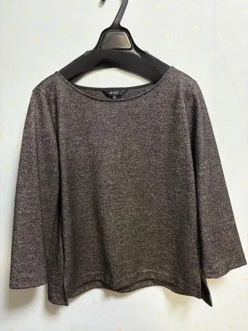 BOSCH 다크 그레이 오부 소매 티셔츠 셋업 사이즈 38