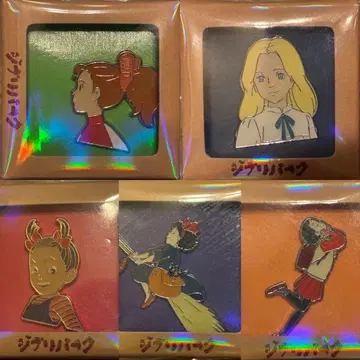 연말 특가 지브리 파크 지브리 히로인 핀 배지 새상품