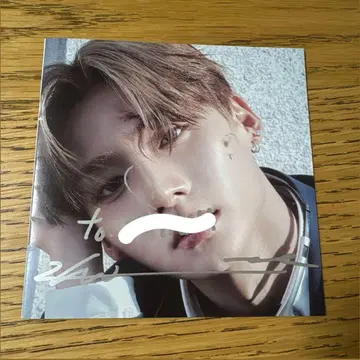 ald1 산원 친필 사인 CD 자켓 jewel case ver.