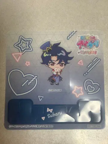 비밀의 아이프리 in 조이폴리스 트레이딩 클리어 책갈피 나나우라 스바루