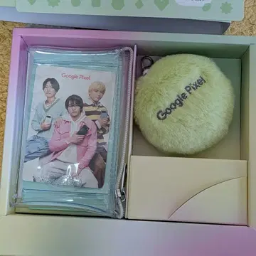 Google Pixelsnap 파우치 & 복슬복슬 스크린 클리너