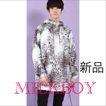 [ 새상품 ] MILKBOY LEOPARD HOODED 셔츠