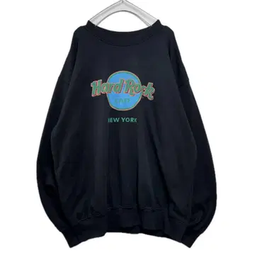 Hard Rock Cafe New York 맨투맨 90s풍 남성용 M