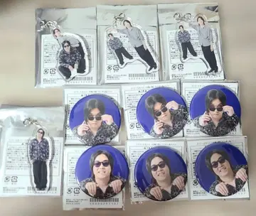 토미와 탓쿠의 무서운 이야기 토미 캔뱃지&아크릴 키링 세트