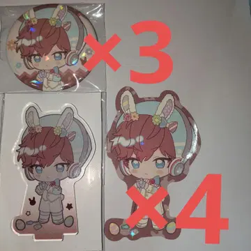 앙스타 애니카페 아크릴 스탠드 캔뱃지 스티커 아마기 히이로